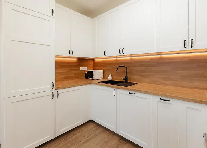 Bory Retreat With Balcony And Parking Space דירה *